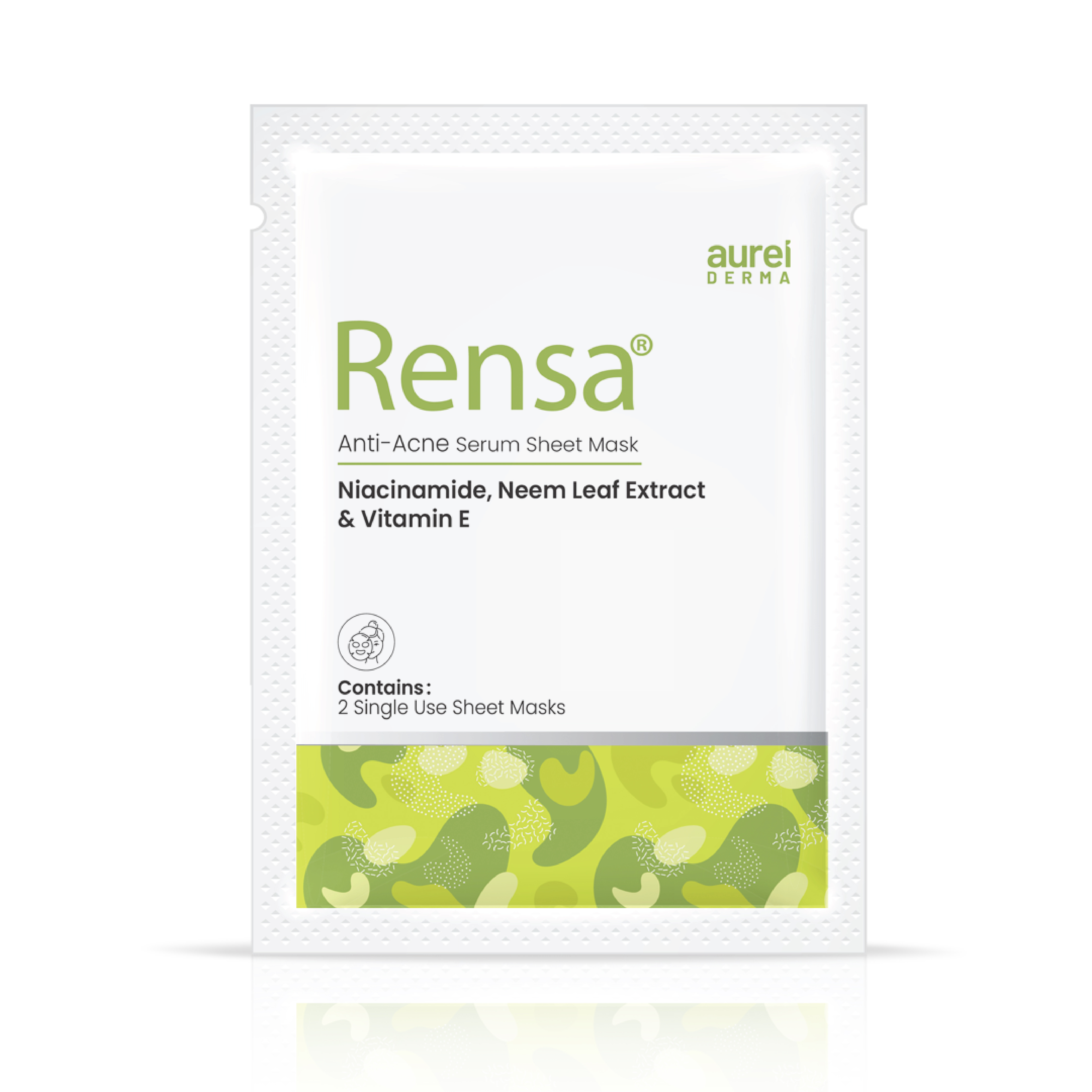 Rensa Anti-Acne Face Mask - Effective anti-acne face mask with natural ingredients for clear, healthy skin