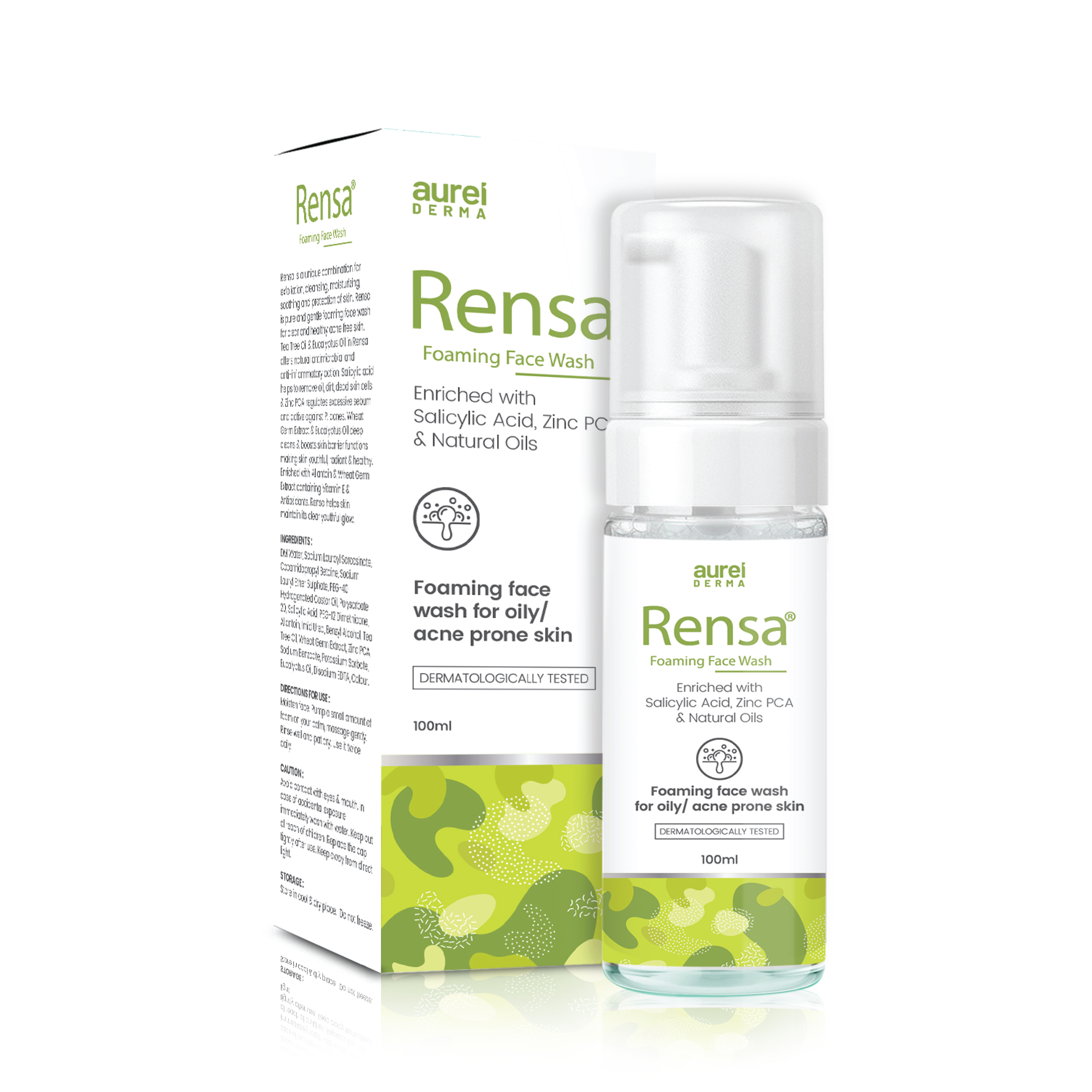 Rensa Face Wash - Gentle daily face wash for clean, refreshed skin